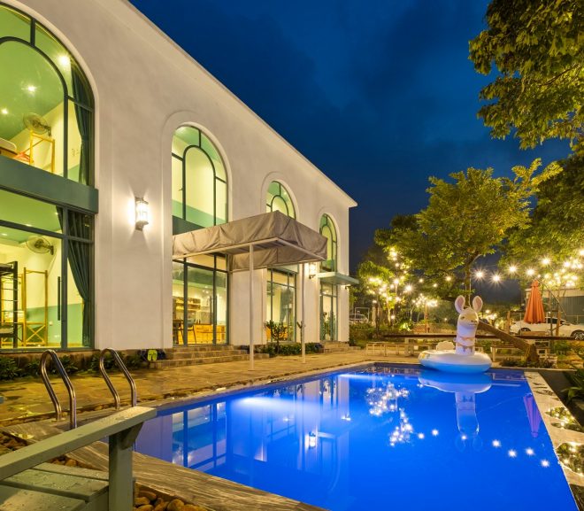 Tapaz Villa Ba Vì 5 phòng ngủ, có bể bơi riêng, karaoke, sân vườn rộng