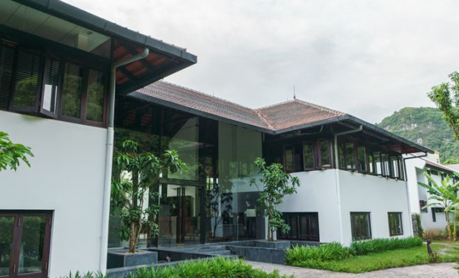 Combo 2N1Đ/3N2Đ tại Aravinda Resort Ninh Bình bao gồm xe và phòng nghỉ