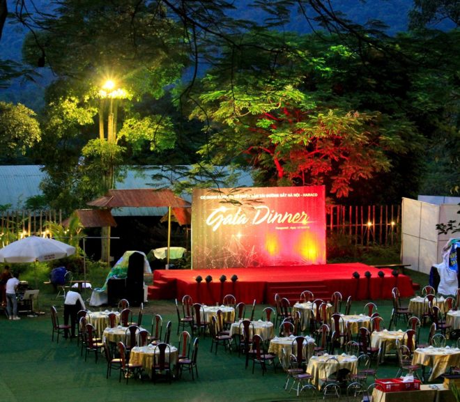Dịch vụ sự kiện tại Paragon Resort Ba Vì Hà Nội